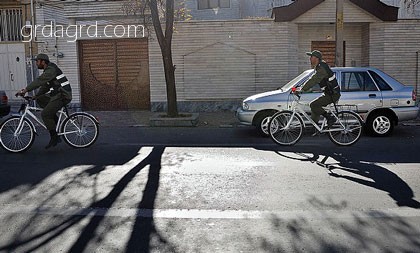 پلیس گردشگری سوار بر دوچرخه